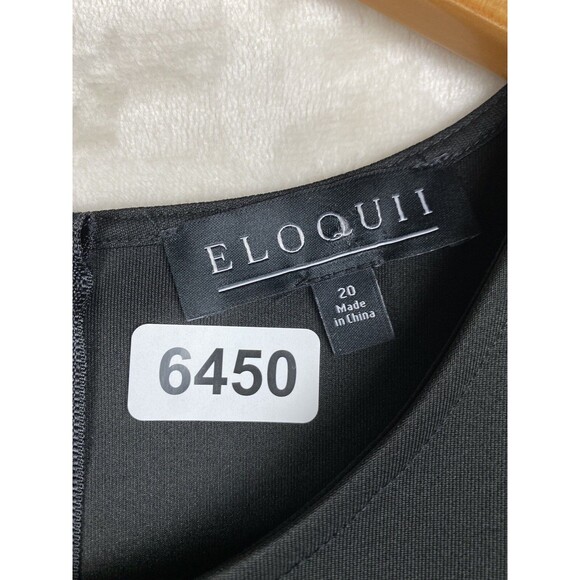 Eloquii Dress Womens 20 Plus Ponte - Picture 11 of 11
